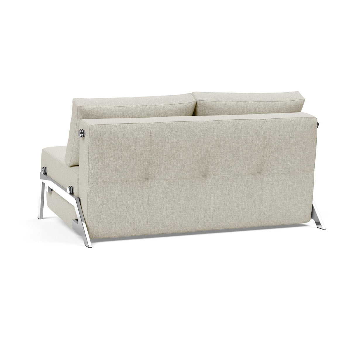 Cubed Full Size Sofa Bed With Chrome Legs