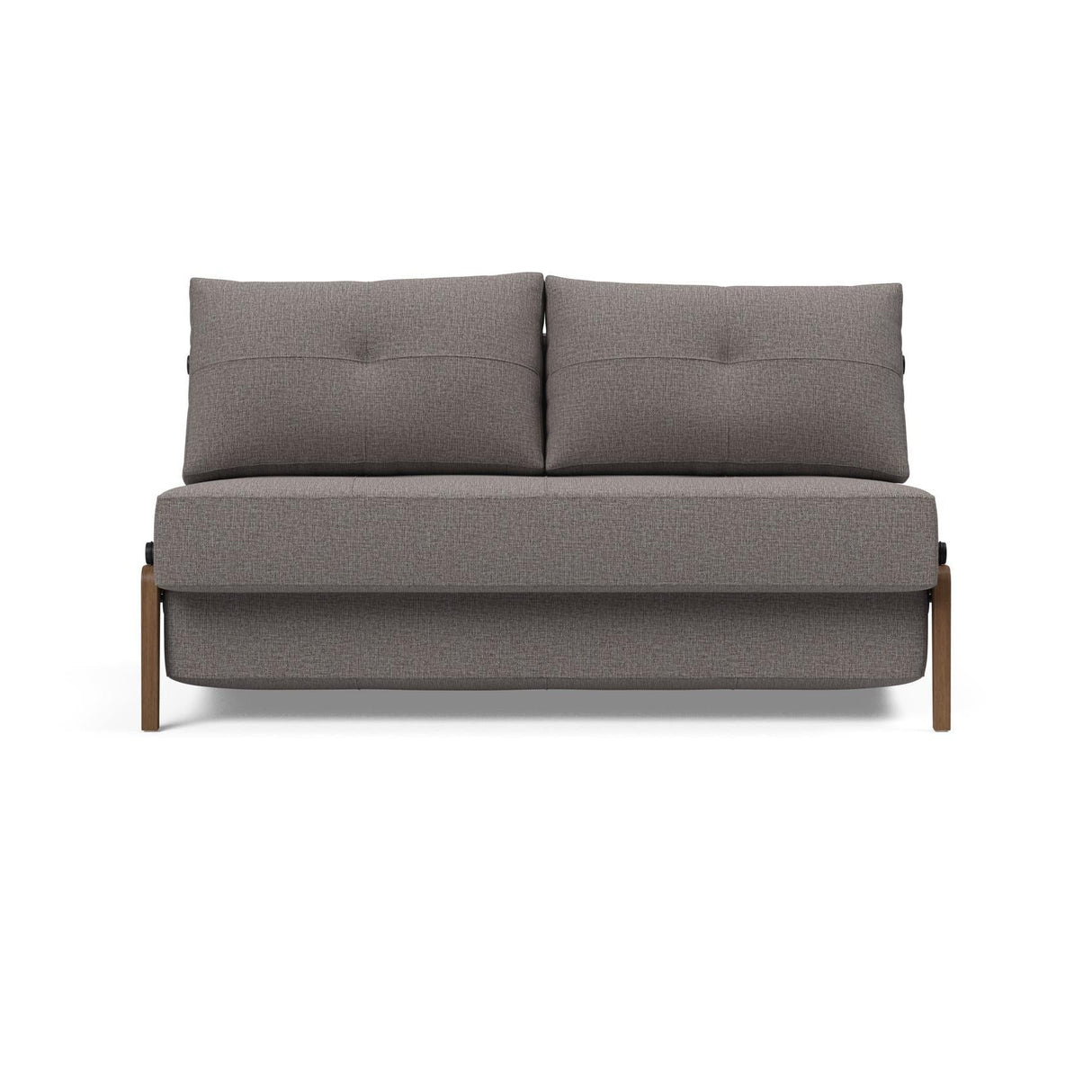 Cubed Full Size Sofa Bed With Dark Wood Legs