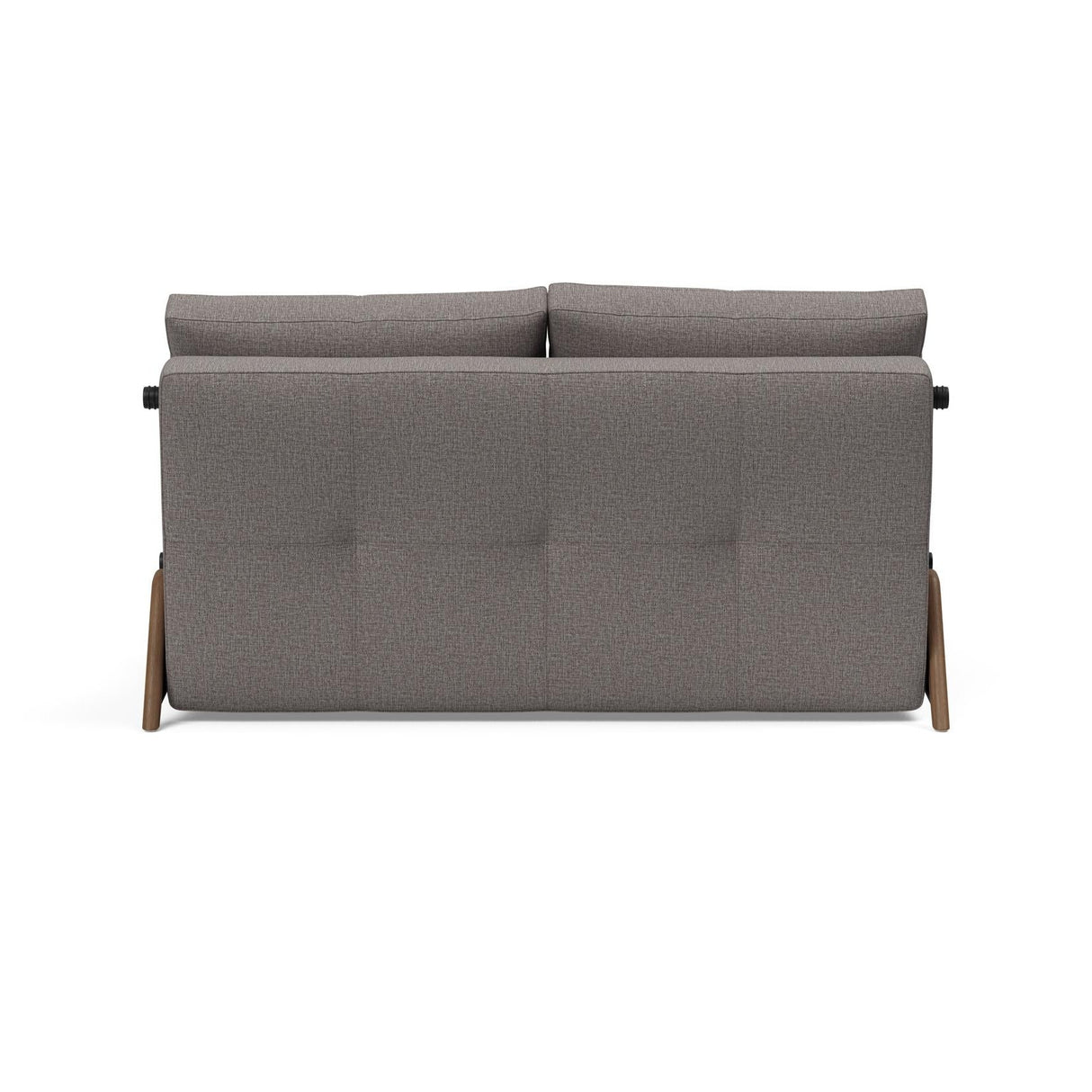 Cubed Full Size Sofa Bed With Dark Wood Legs