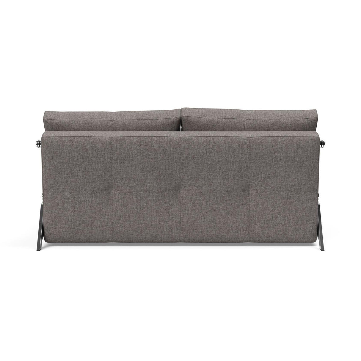 Cubed Queen Size Sofa Bed With Chrome Legs