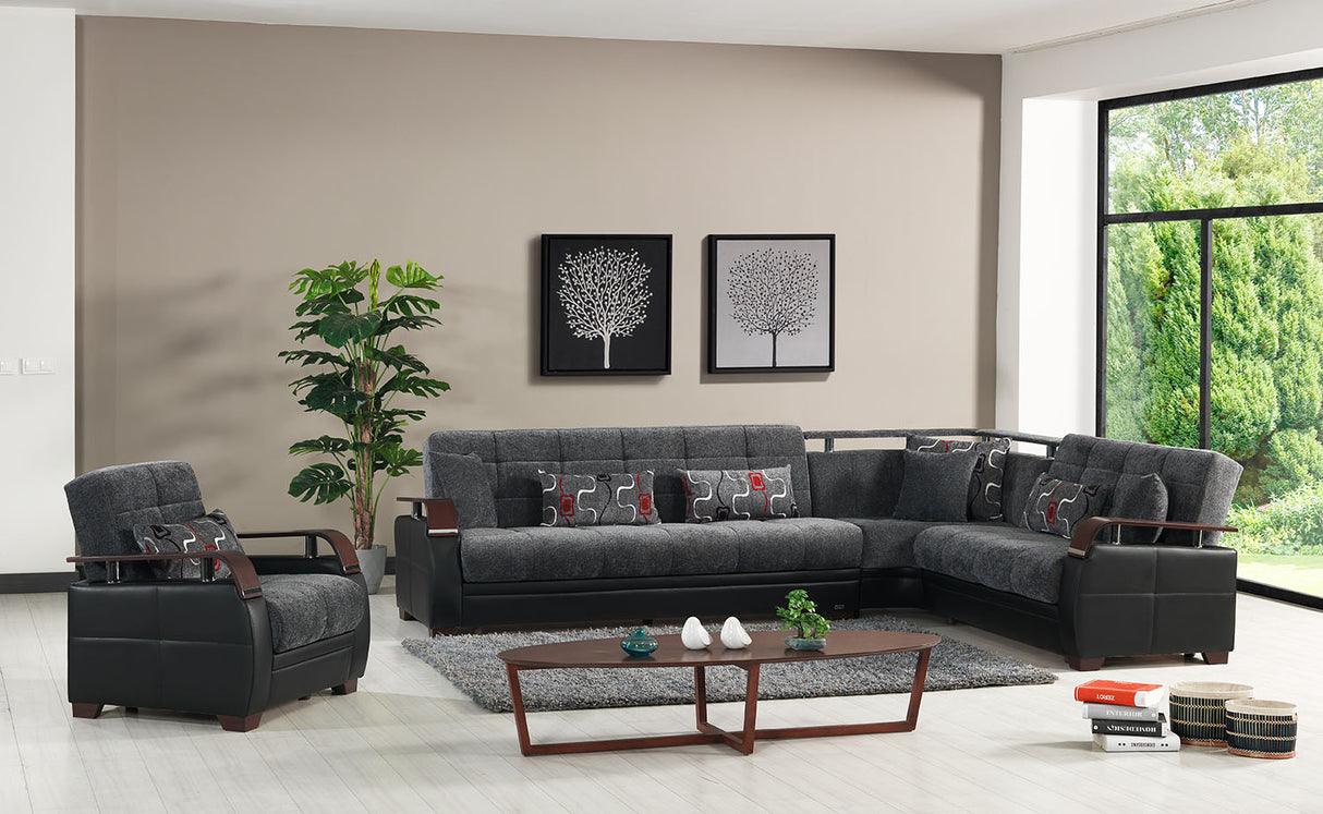 Dogal Reversible Sectional Sleeper