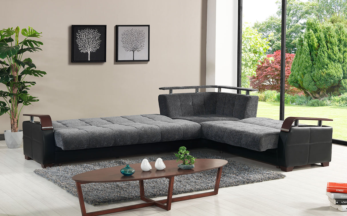 Dogal Reversible Sectional Sleeper