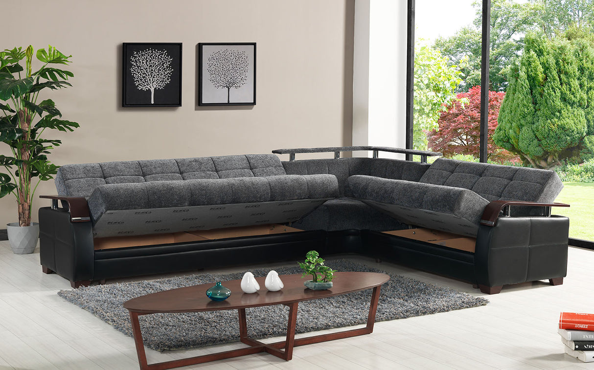 Dogal Reversible Sectional Sleeper
