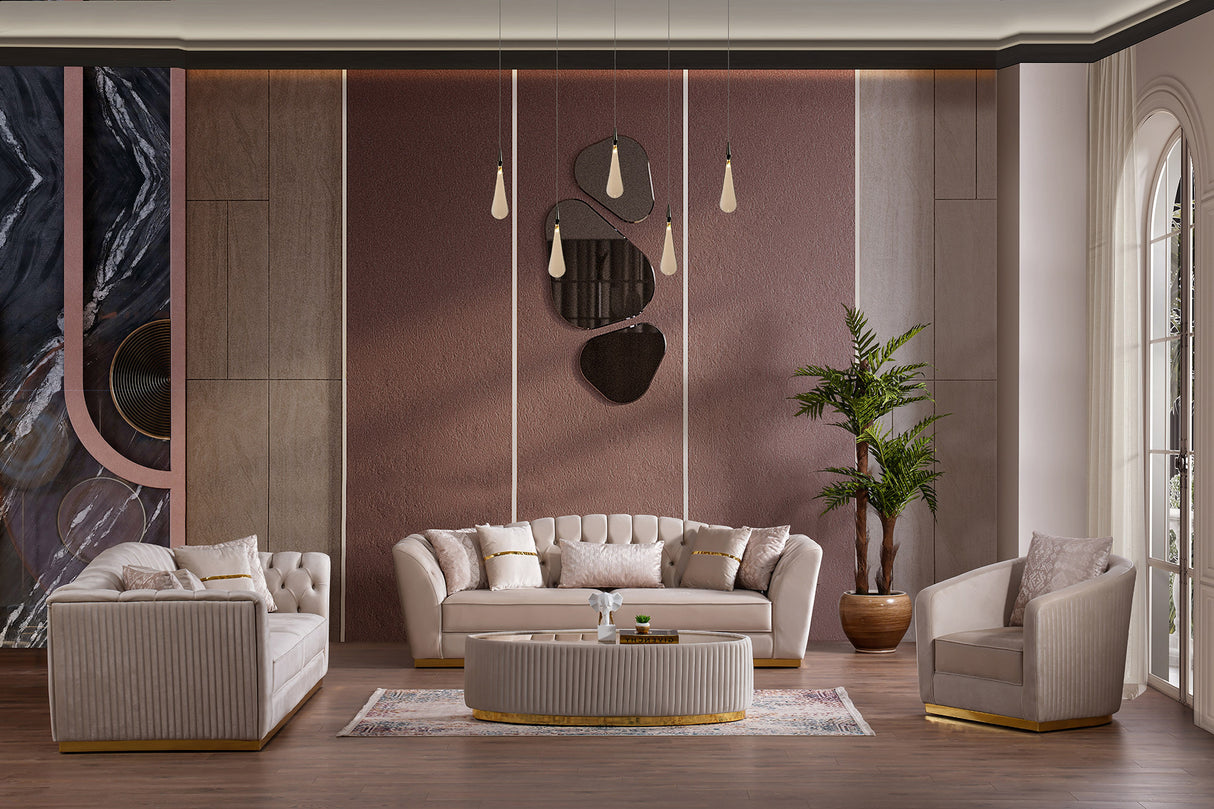 Margo Modern Sofa & Loveseat Set