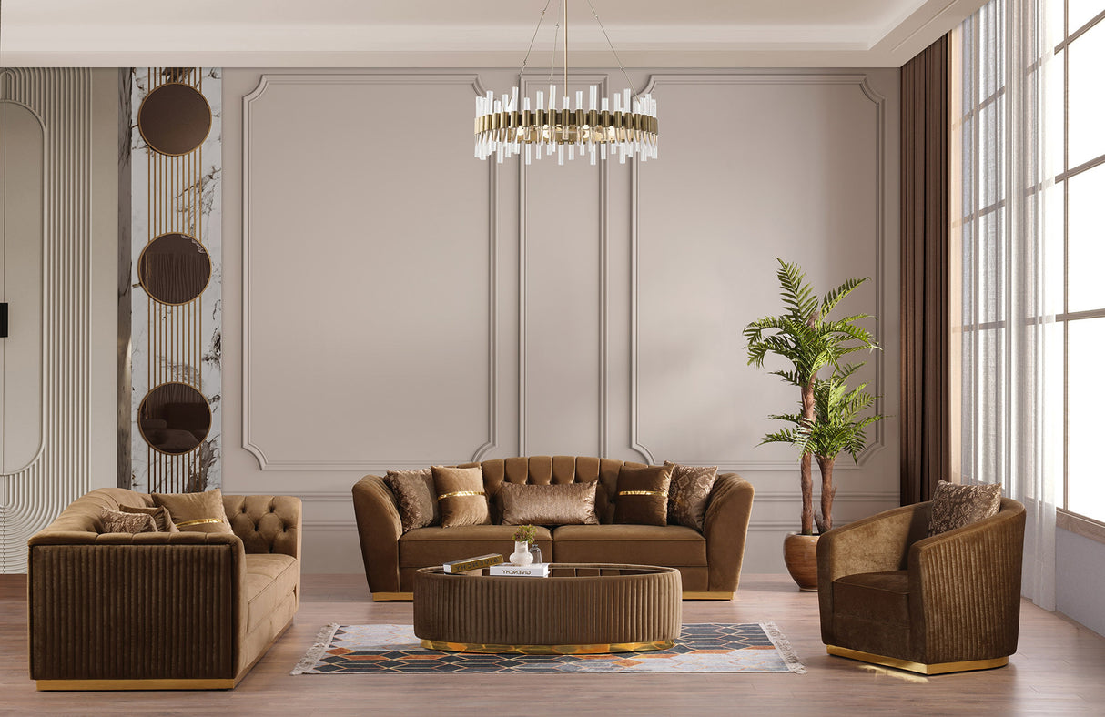 Margo Modern Sofa & Loveseat Set