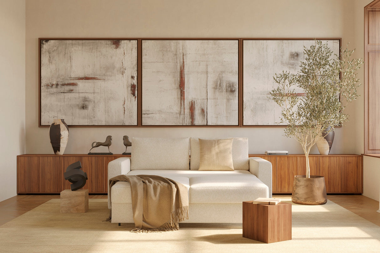 Neah Queen Size Sofa Bed with Standard Arms