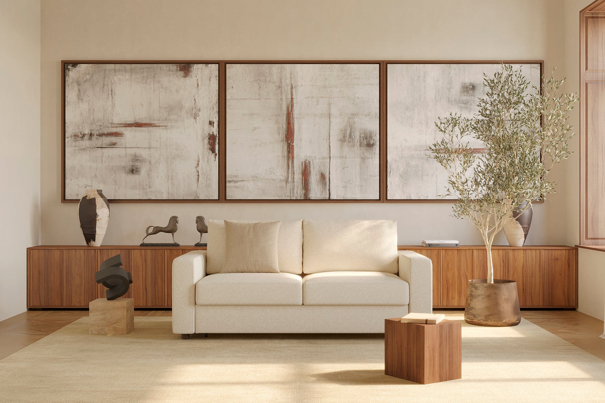 Neah Queen Size Sofa Bed with Standard Arms