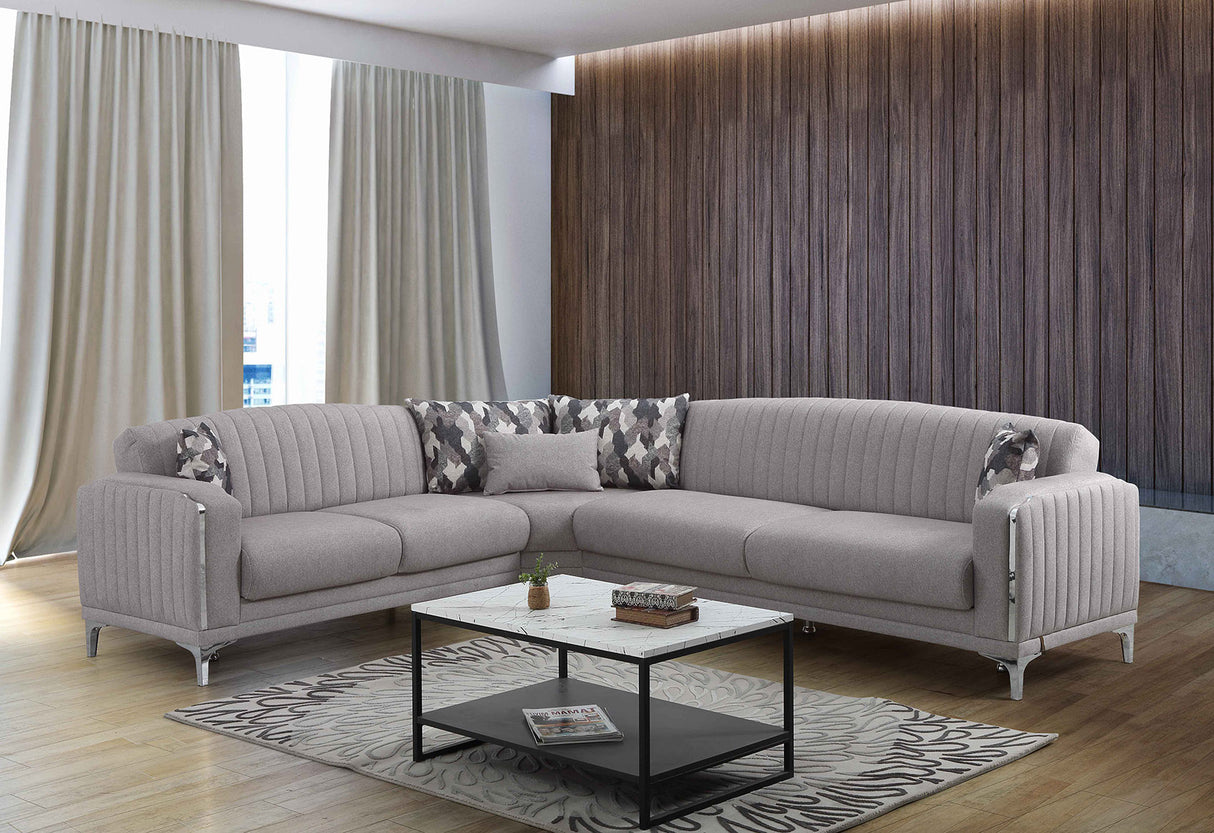 Opera Convertible Sectional Sofa with Storage