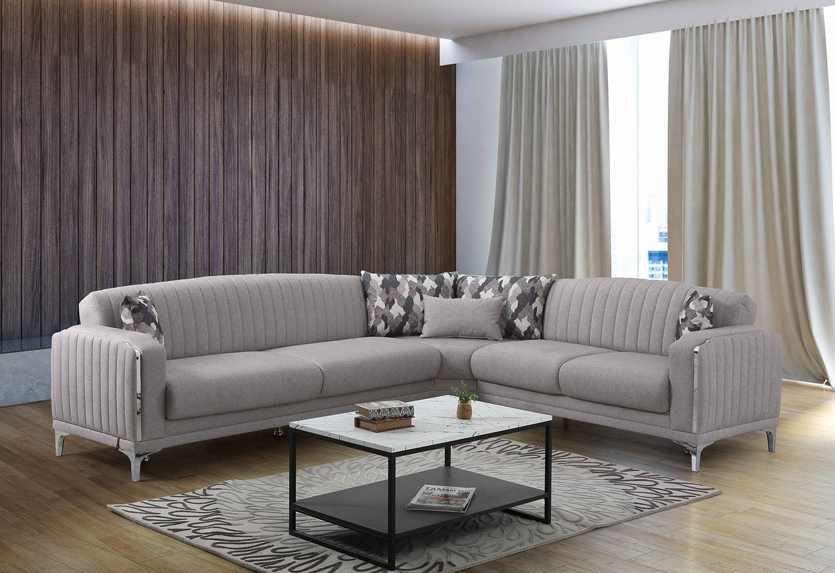Opera Convertible Sectional Sofa with Storage