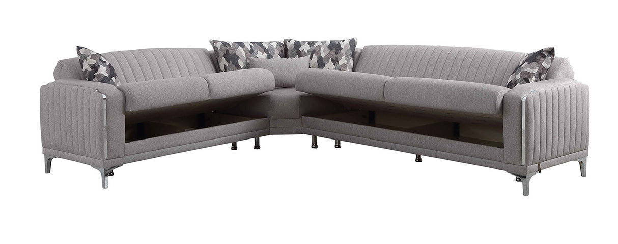 Opera Convertible Sectional Sofa with Storage