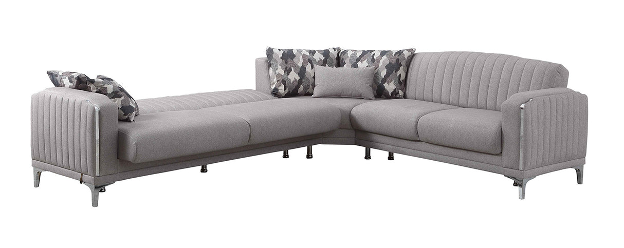 Opera Convertible Sectional Sofa with Storage
