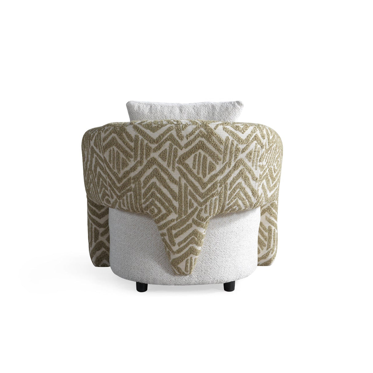 Pablo Modern Sofa & Loveseat Set (White Boucle)