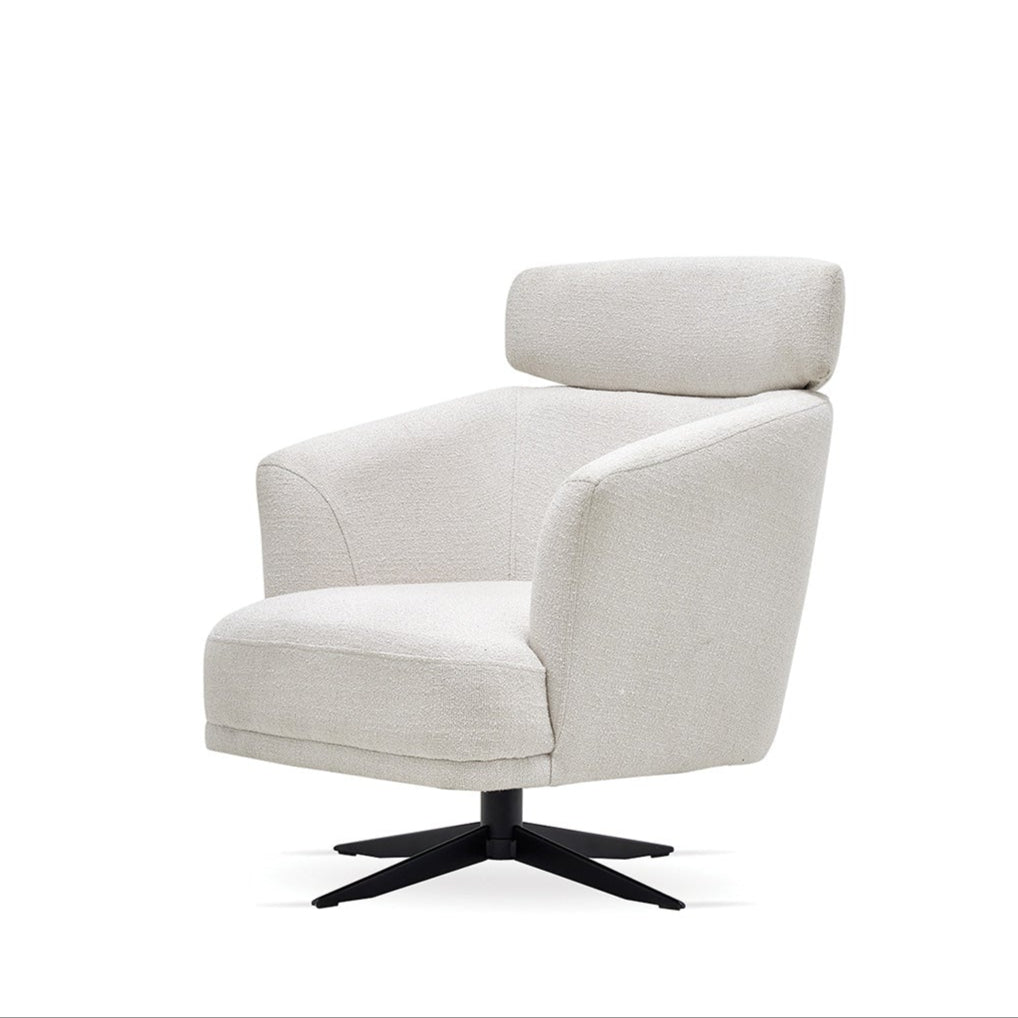 Swan Modern Swivel Arm Chair
