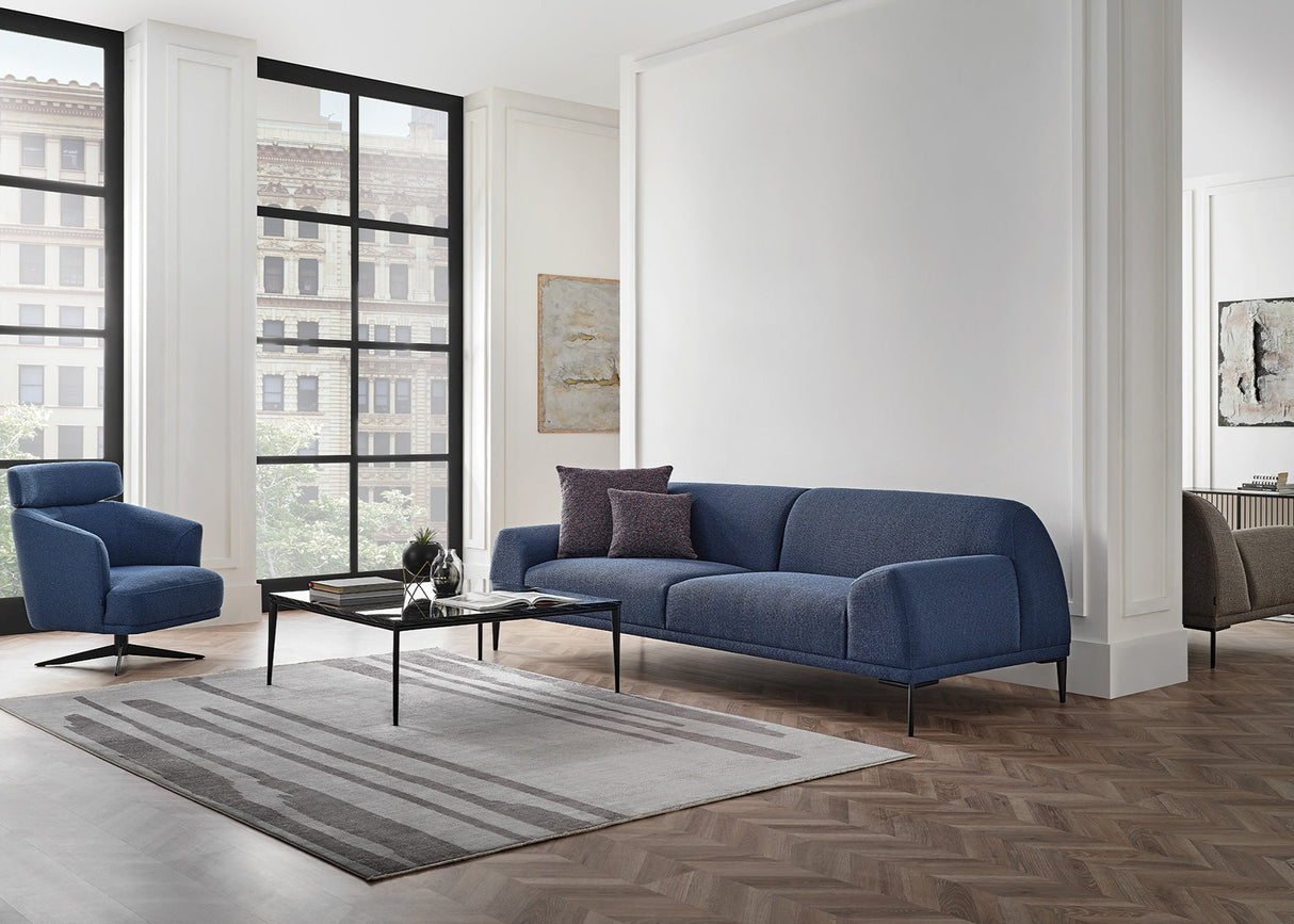 Swan Modern Swivel Arm Chair