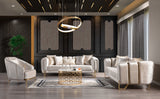 Diamond Modern Sofa & Loveseat Set