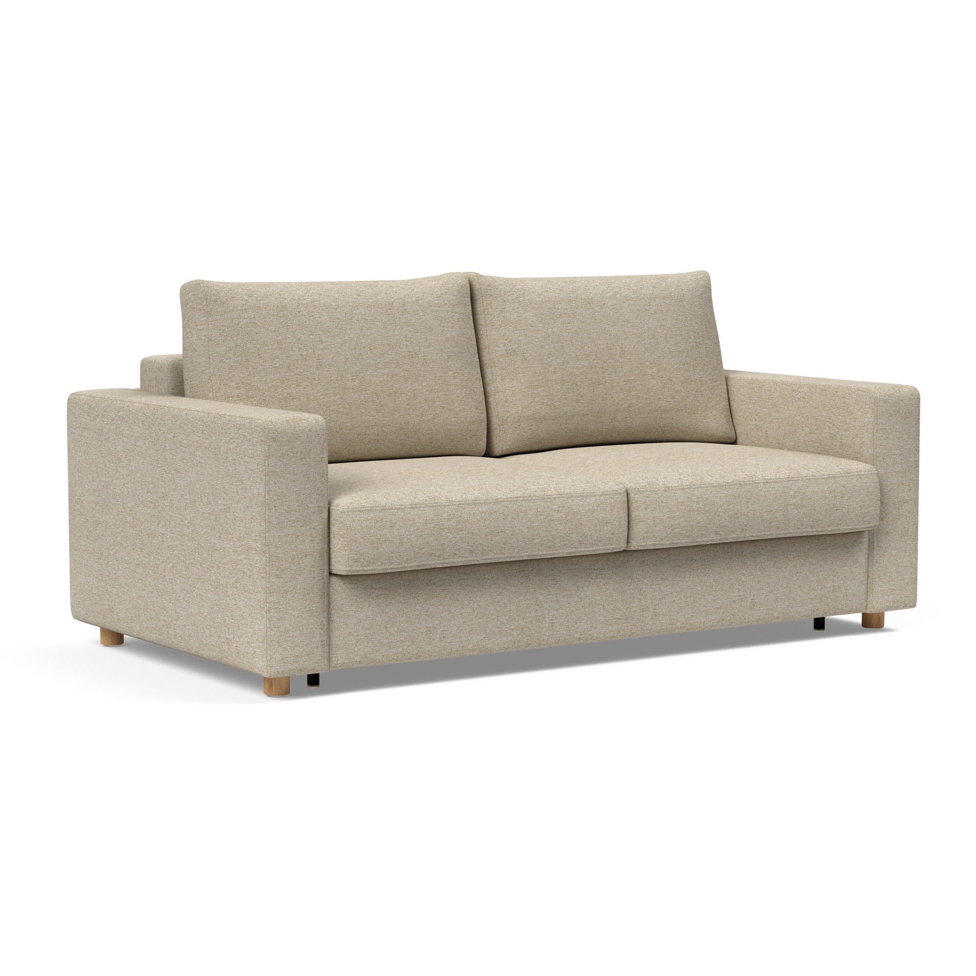 ゆき　HABITAT SOFA BED W2000 / BEIGE Neah Queen Size Sofa Bed with Standard Arms – LA Contempo