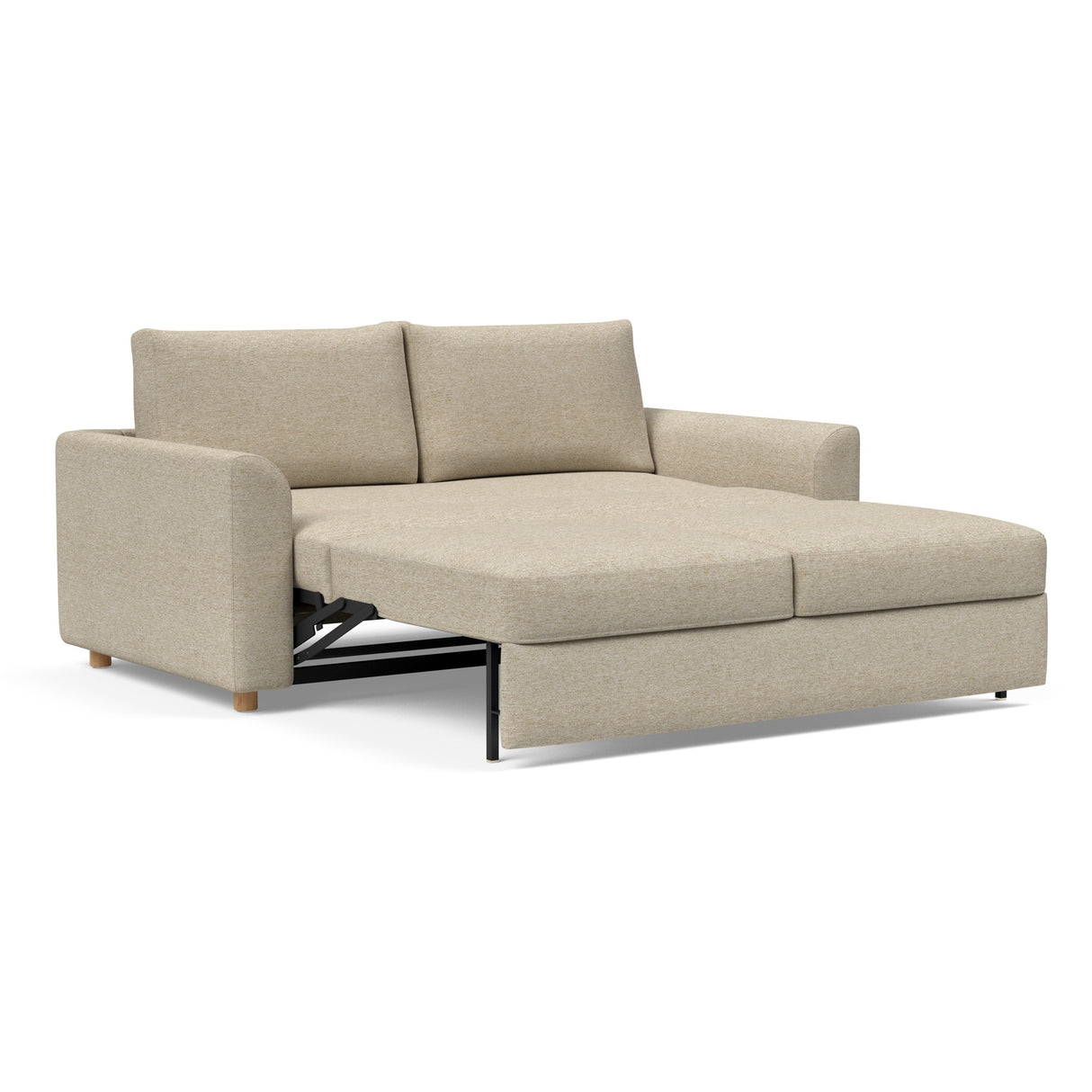 Neah Queen Size Sofa Bed with Curved Arms