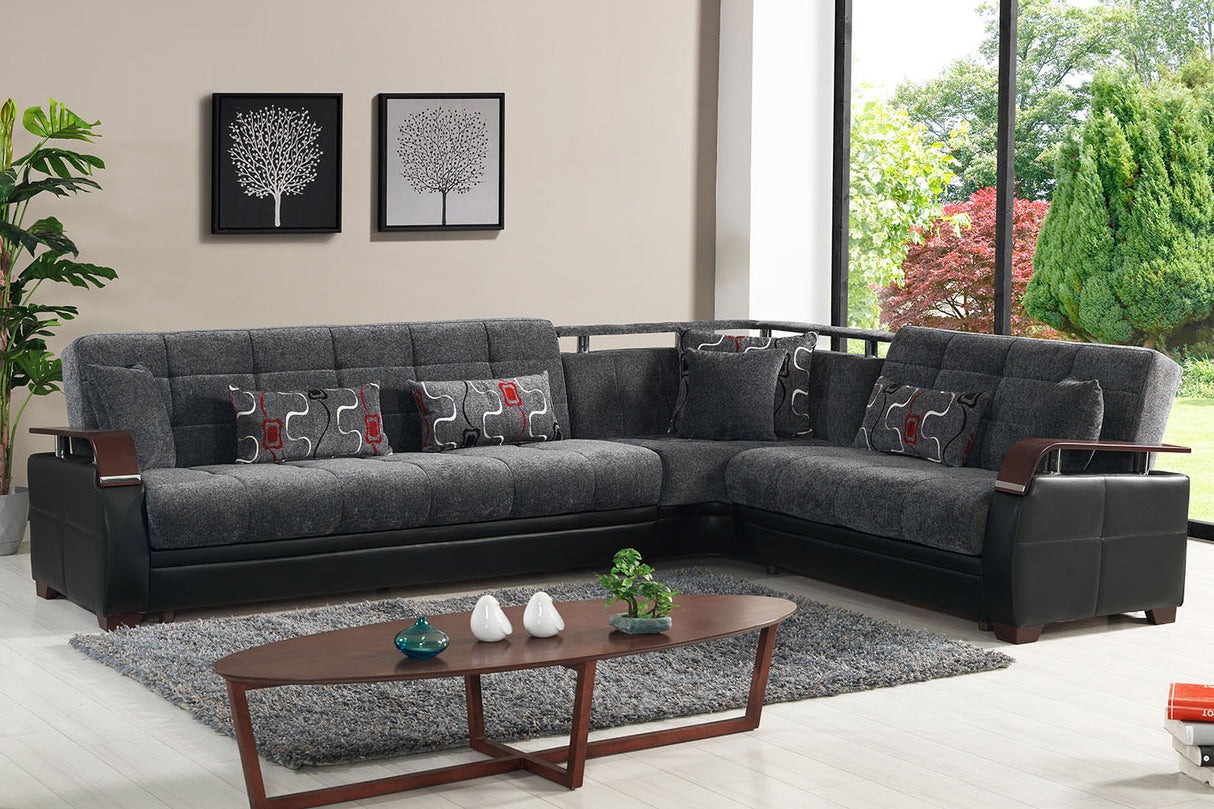 Dogal Reversible Sectional Sleeper
