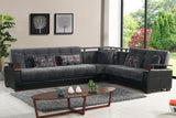 Dogal Reversible Sectional Sleeper